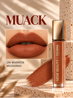 Labial Matte color Muack - Nené