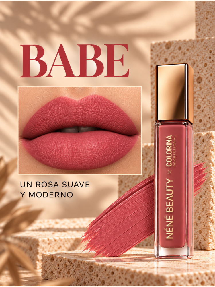 Labial Matte color Babe - Nené