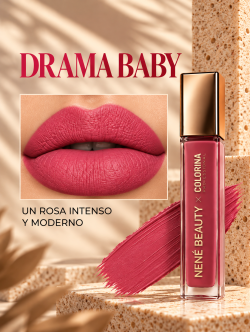 Labial Matte color Drama Baby - Nené