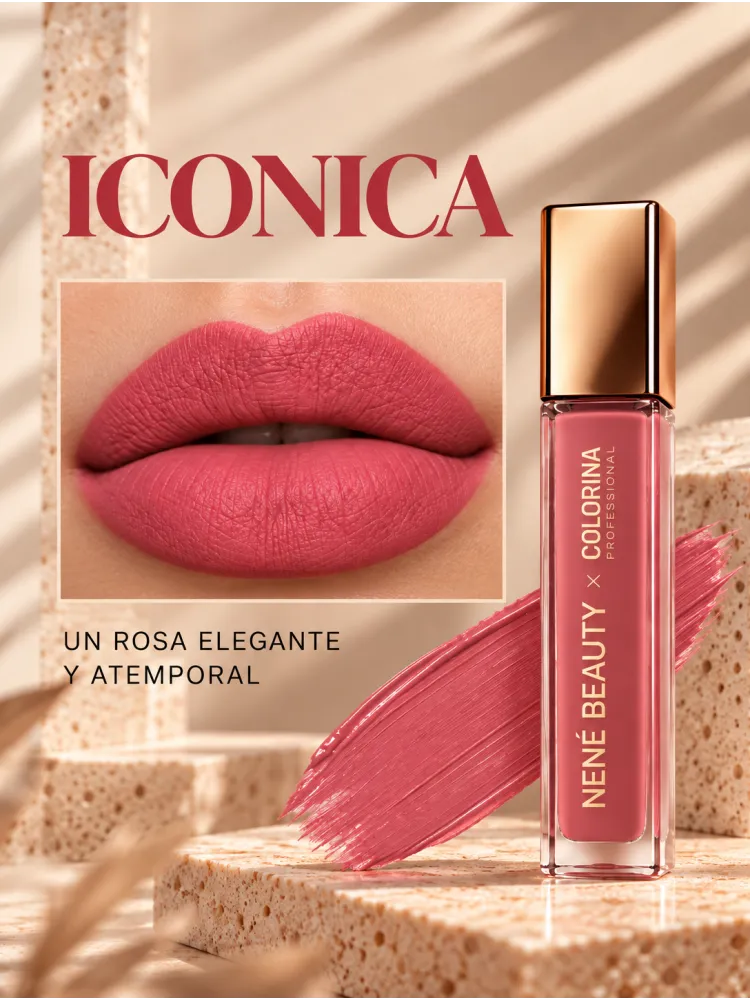 Labial Matte color Iconica - Nené