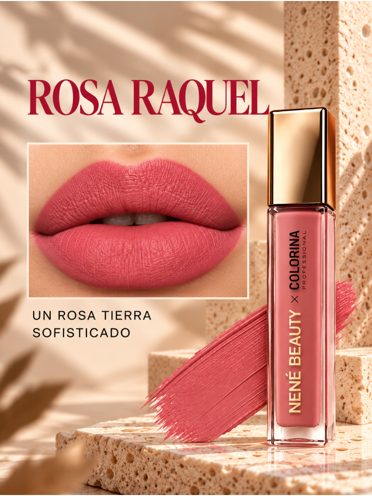 Labial Matte color Rojo Raquel - Nené